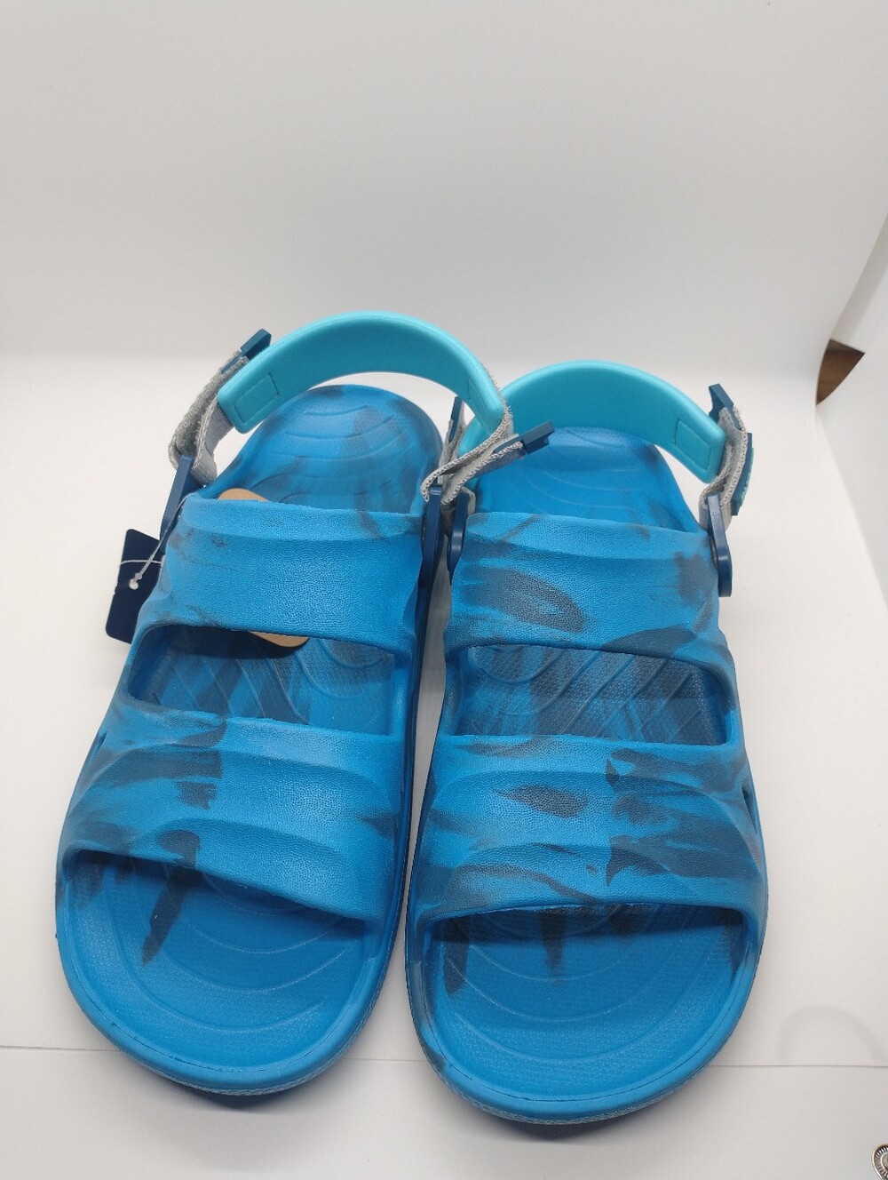 Rugged Shark Little & Big Boys Sandal,  Color Blue Sizes 6 New With Tag